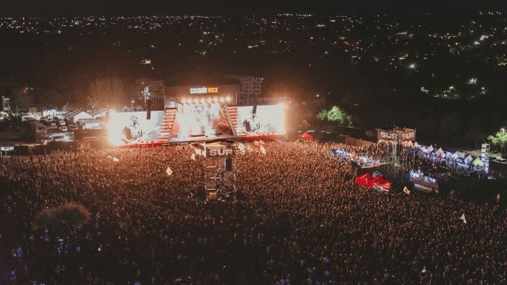 El Cosquín Rock cumple 25 años.
