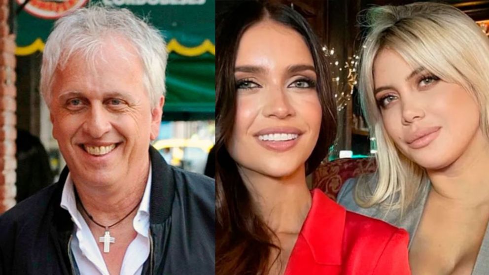 La reacción de Wanda y Zaira Nara ante la detención de su papá por violencia doméstica.