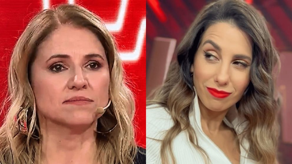 La furia de Cinthia Fernández con Fernanda Iglesias.