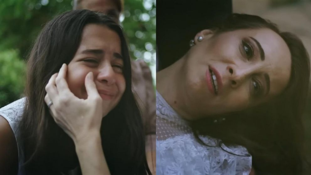 La inesperada muerte en "Melissa (Foto captura de Telefe).