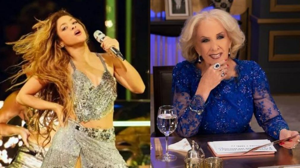 La filosa cr�tica de Mirtha Legrand a Shakira por su show en la Copa Am�rica. (Foto web).