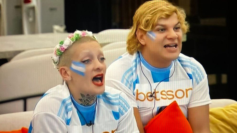 Furia y Emmanuel de "Gran Hermano 2024" fueron discriminados del festejo tras la victoria de Argentina.
