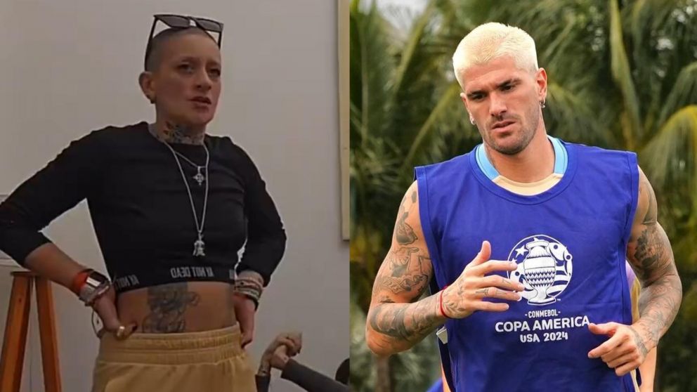 El extra�o apodo que le puso Furia de "Gran Hermano 2024 a Rodrigo De Paul (X/@Karolmaarina_ e Instagram/@rodridepaul).
