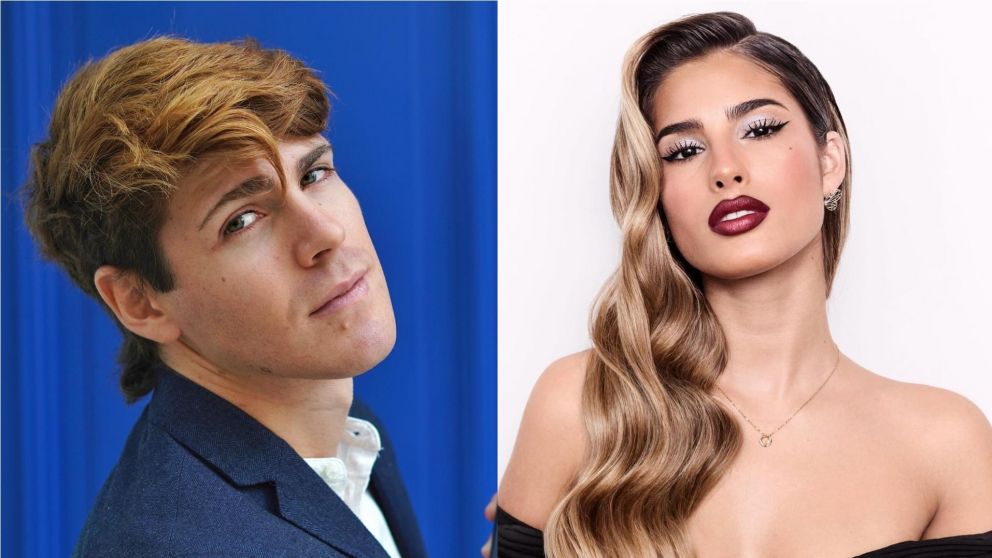 Marcos Ginocchio hacia Julieta Poggio (Instagram/@marcosginocchio y @poggiojulieta).