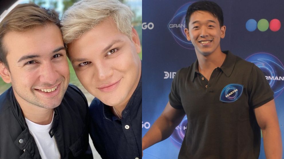 El Chino de "Gran Hermano 2024" y el novio de Emma tuvieron un picante cruce en vivo. (Foto: Fernando Pérez Re y web)