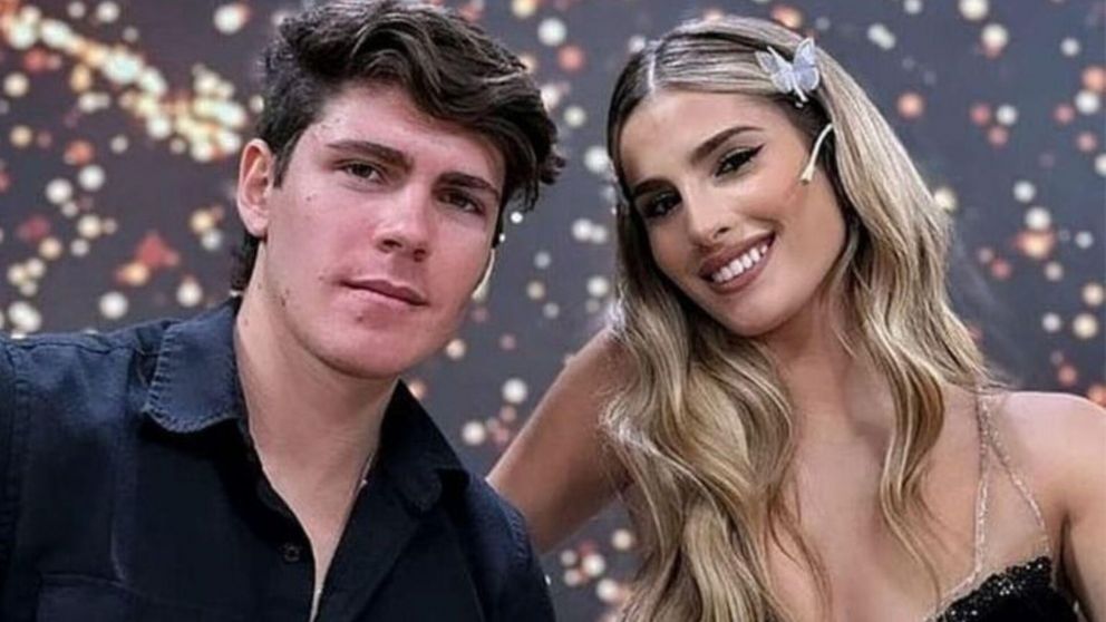 Julieta Poggio y Marcos Ginocchio hicieron una transmisión en vivo juntos.