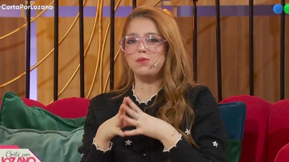 Juariu anunció su embarazo en "Cortá por Lozano". (Foto: Captura Telefe).