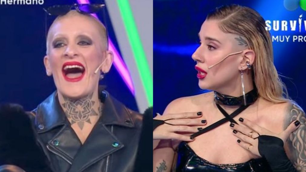 El fort�simo cruce entre Furia y La Tora en "La noche de los ex Gran Hermano".