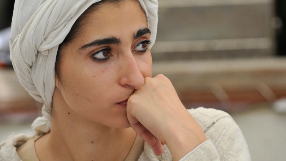 Alba Flores, en su primer gran rol televisivo.