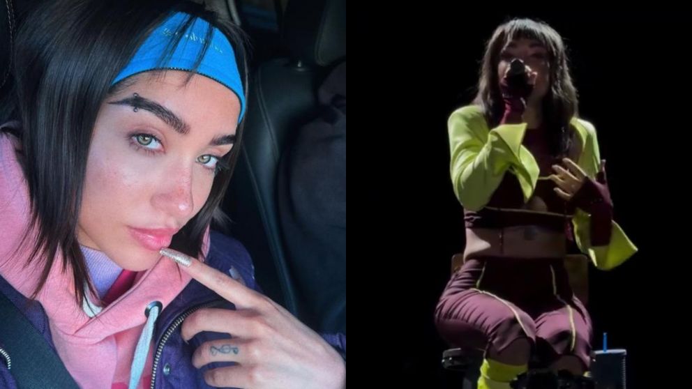 María Becerra sorprendió a los fans con un concierto acústico tras suspender su show por mal clima. (Foto: Instagram/ @mariabecerra).