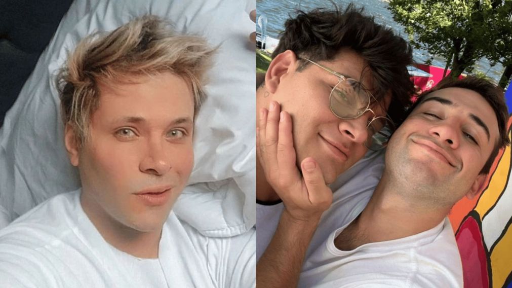 El marido de Emma se defendió de las acusaciones de infidelidad. (Fotos: Instagram)