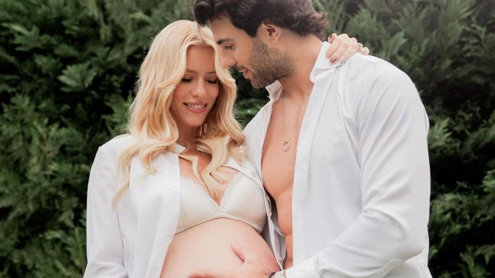 Nicole Neumann dio a luz a Cruz, su primer hijo varón.