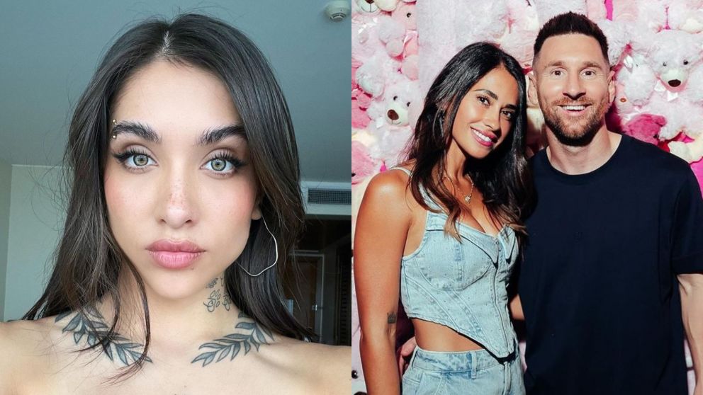 Maria Becerra reveló el gran gesto que tuvo Lionel Messi. (Foto: Instagram/ @mariabecerra y @bresh).