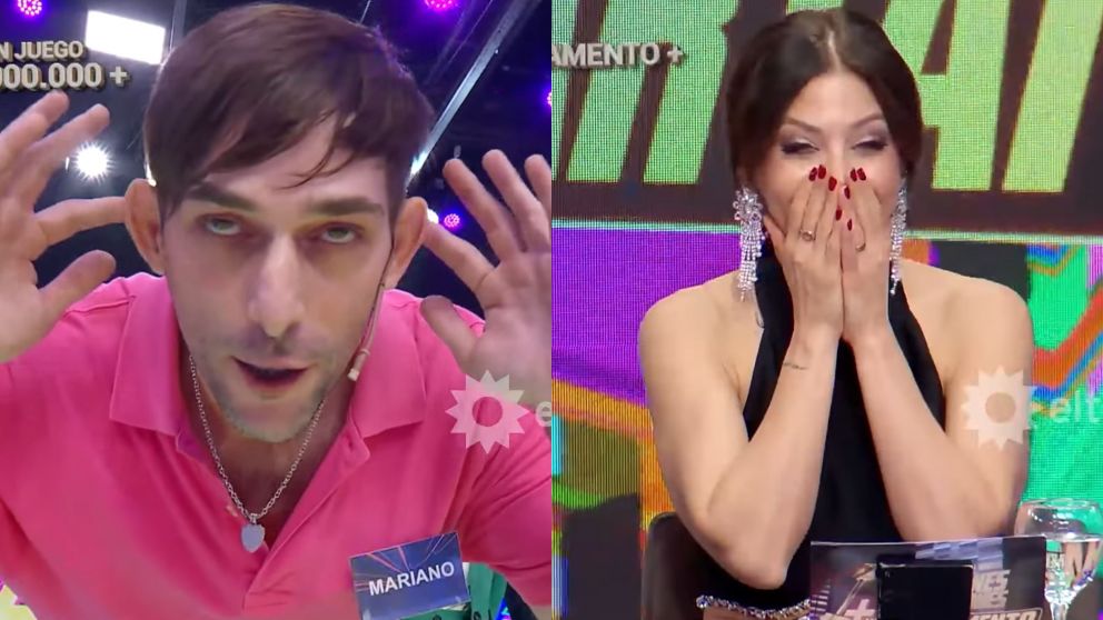 El insólito talento de un participante de "Los 8 escalones".