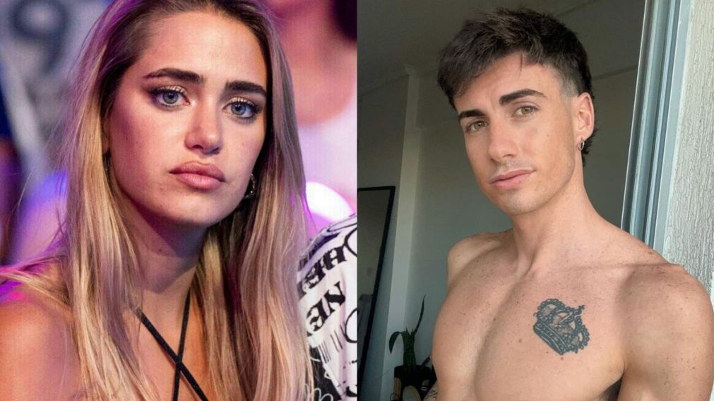 Alan de "Gran Hermano 2024" desminti� haberle sido infiel a Sabrina. (Foto: _.sabricortez y @alan.simone).