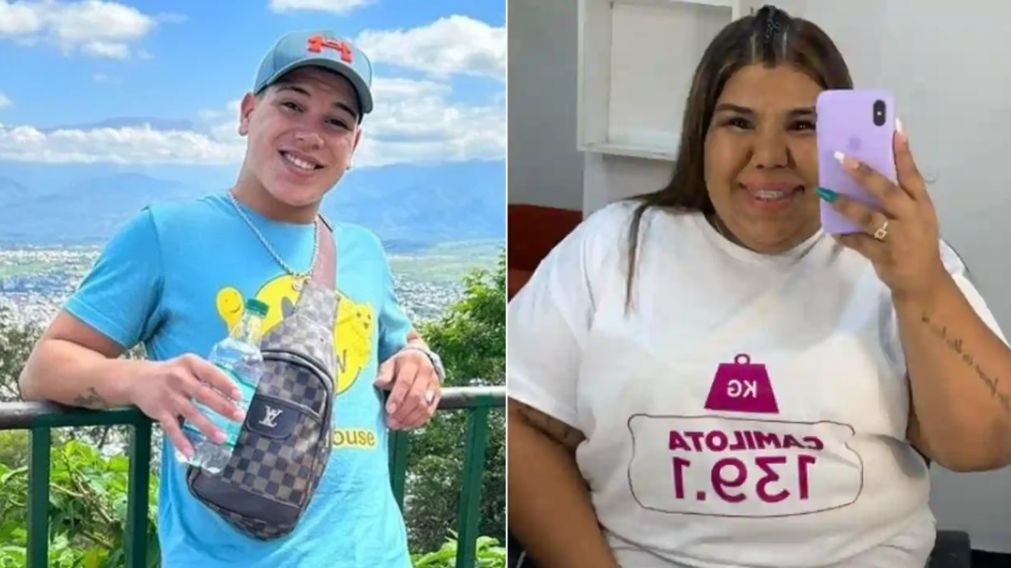 Camila de "Cuestión de peso" recibió la ayuda de su hermano Thiago Medina. (El Trece)