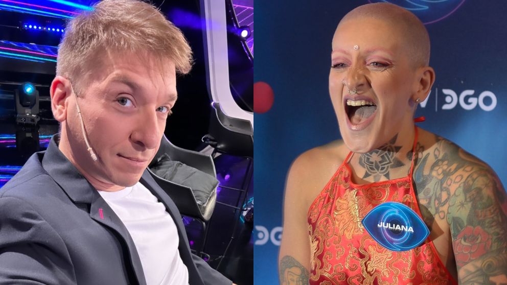 Gast�n Trezeguet repudi� un gesto de Furia de "Gran Hermano 2024". (Foto: Fernando P�rez Re e Instagram: @gastontrezeguet)