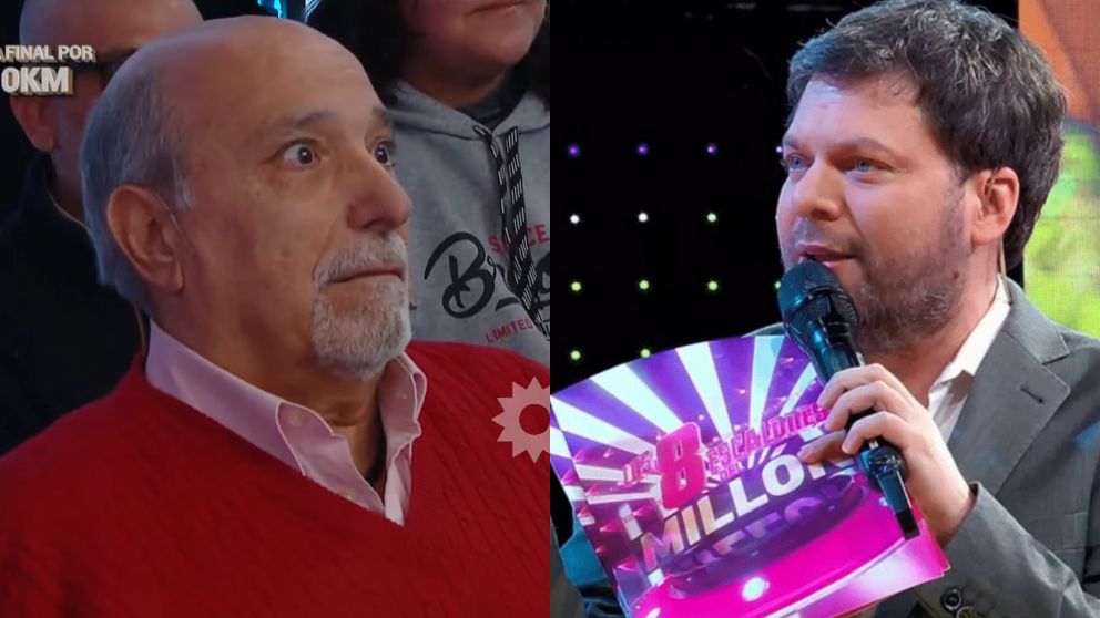 El insólito reto que tuvo que dar Guido Kaczka en "Los 8 escalones".