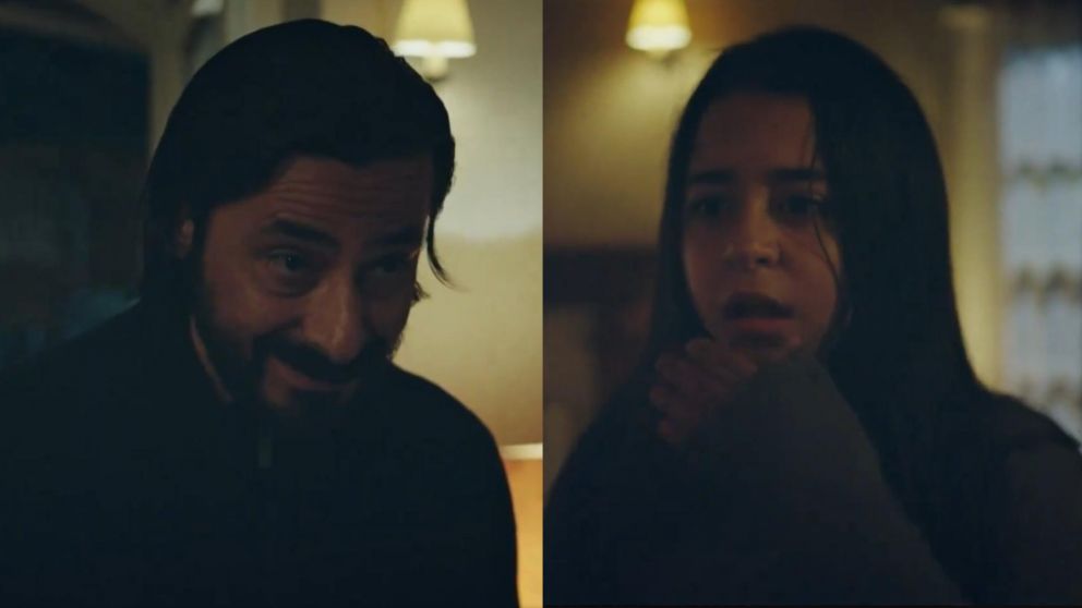 La terrorífica escena de "Melissa". (Foto captura de Telefe).
