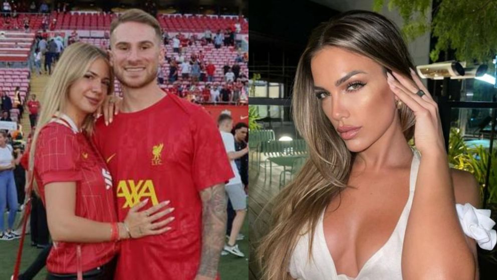 Alexis Mac Allister le habría sido infiel a Ailén Cova con Rocío Robles. (Foto: Instagram/ @rocioroblesok y @ailencova).