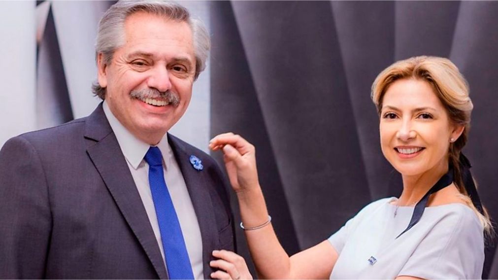 Alberto Fernández y Fabiola Yáñez están separados. (web)