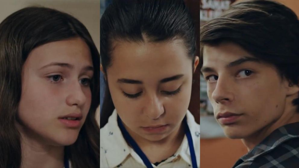La enternecedora escena de "Melissa" (Foto captura de Telefe).