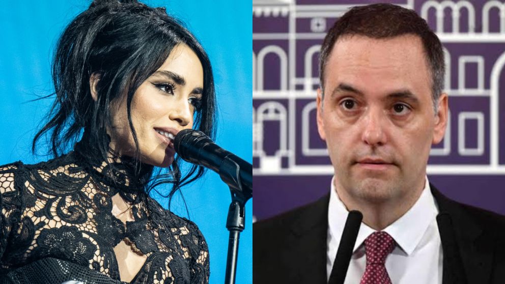 Lali Esp�sito homenaje� a las v�ctimas del lesbicidio en Barracas y le tir� una indirecta a Manuel Adorni.