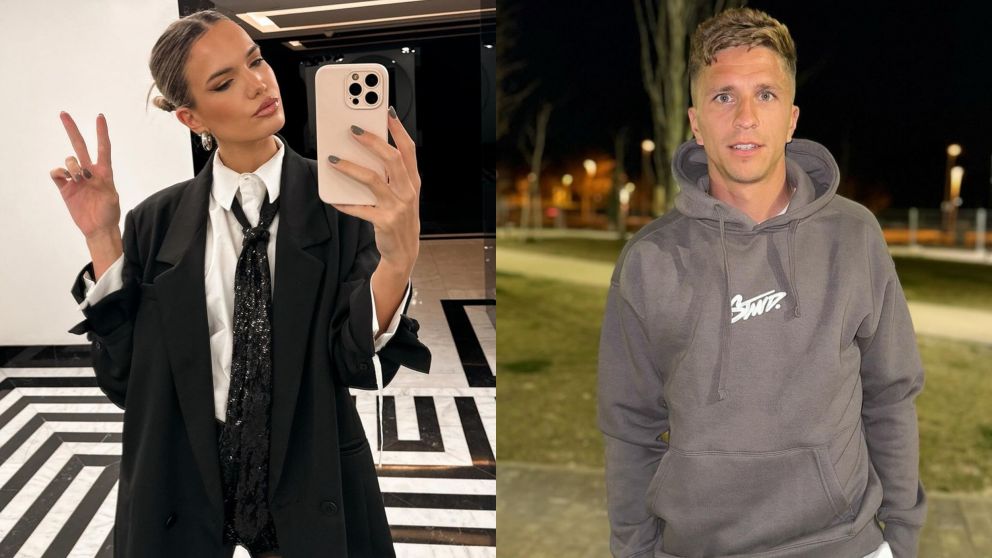Eva Bargiela y Gianluca Simeone, cada vez más cerca. (Instagram: @giansimeone y @evabargiela)