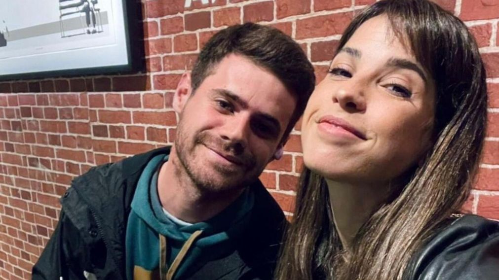 Cande Molfese y Gastón Soffritti, juntos en un importante viaje tras su separación.