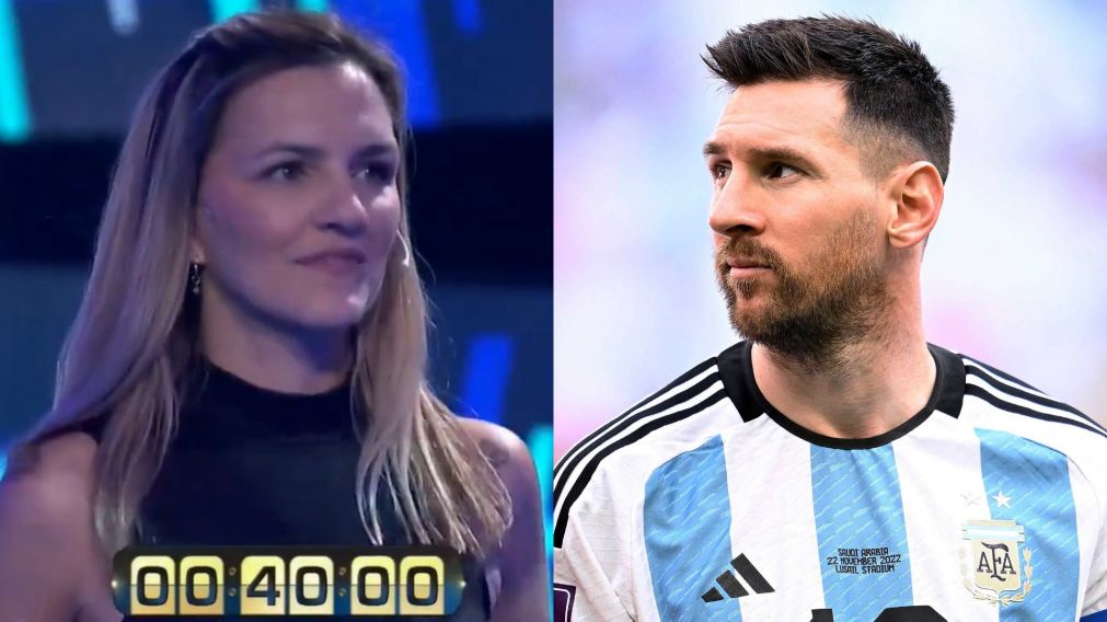 "Escape perfecto": una participante completó un desafío gracias a su fanatismo por Lionel Messi.