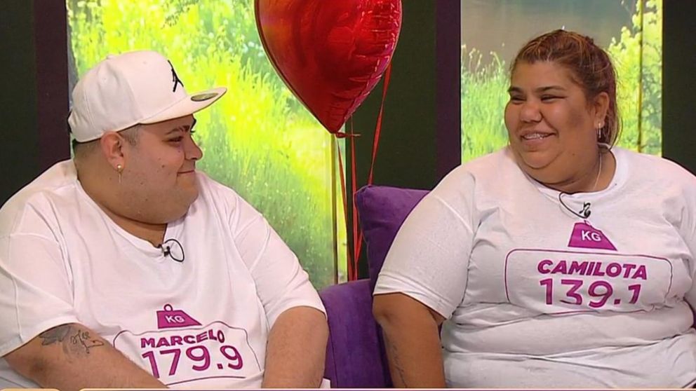 Camila y Marcelo de "Cuestión de peso" tuvieron su primera cita.