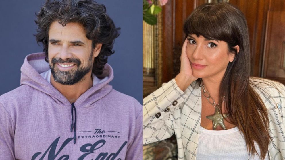El romance de Luciano Castro y Griselda Siciliani (Foto Instagram/@castrolucianook y @griseldasiciliani).