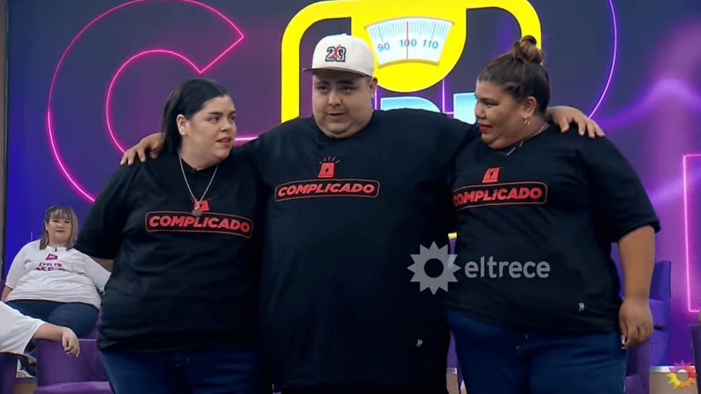 Quién se salvó en la primera eliminación de "Cuestión del peso". (Foto captura de El Trece).