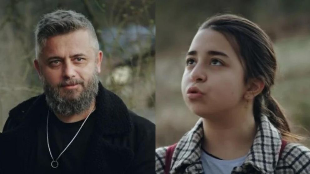 El encuentro entre la protagonista y su padre en "Melissa" (Foto captura de Telefe).