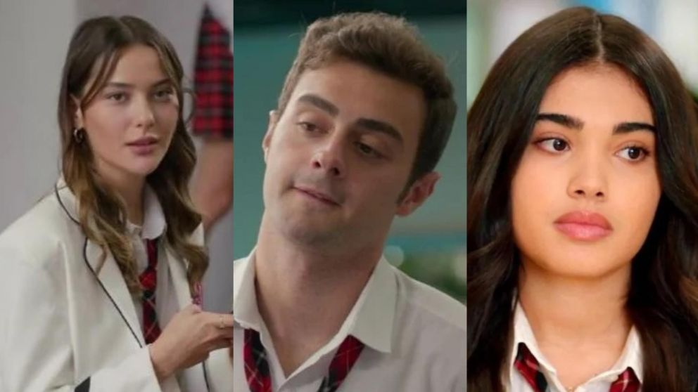 El tri�ngulo amoroso de "Todo por mi hogar" (Foto web).