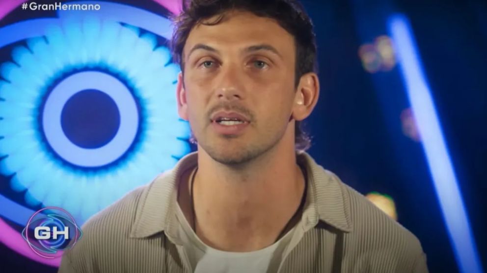 La decisi�n de Bautista cambi� la placa en "GH 2024". (Captura Telefe)