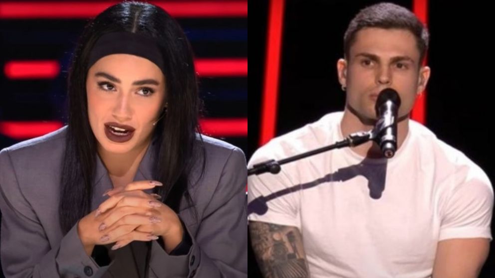 Lali Esp�sito coquete� con un participante, meti� la pata y pidi� disculpas.