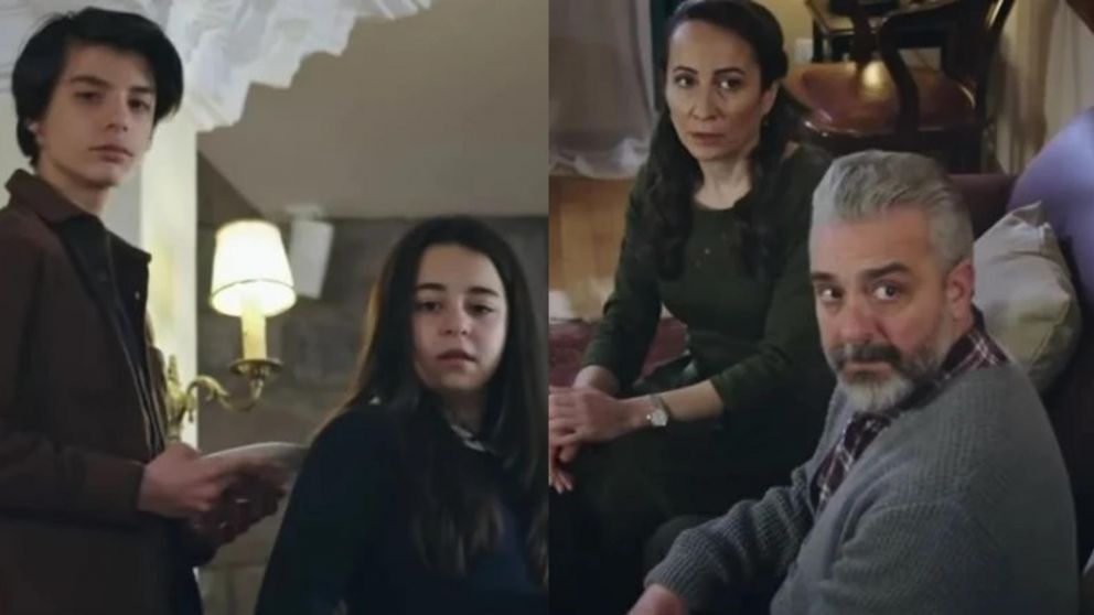 La romántica escena de "Melissa" (Foto captura de Telefe).