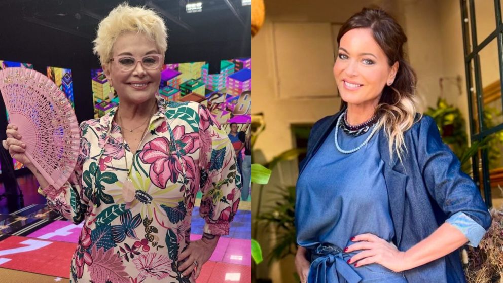 Carmen Barbieri, en guerra de conductoras, contra Karina Mazzocco. (Instagram: @barbieri_carmen y @karinamazzocco)