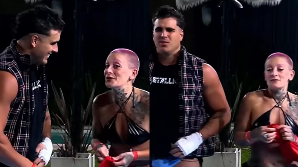 El show erótico de Furia y Mauro de "Gran Hermano 2024" (Foto captura YouTube).