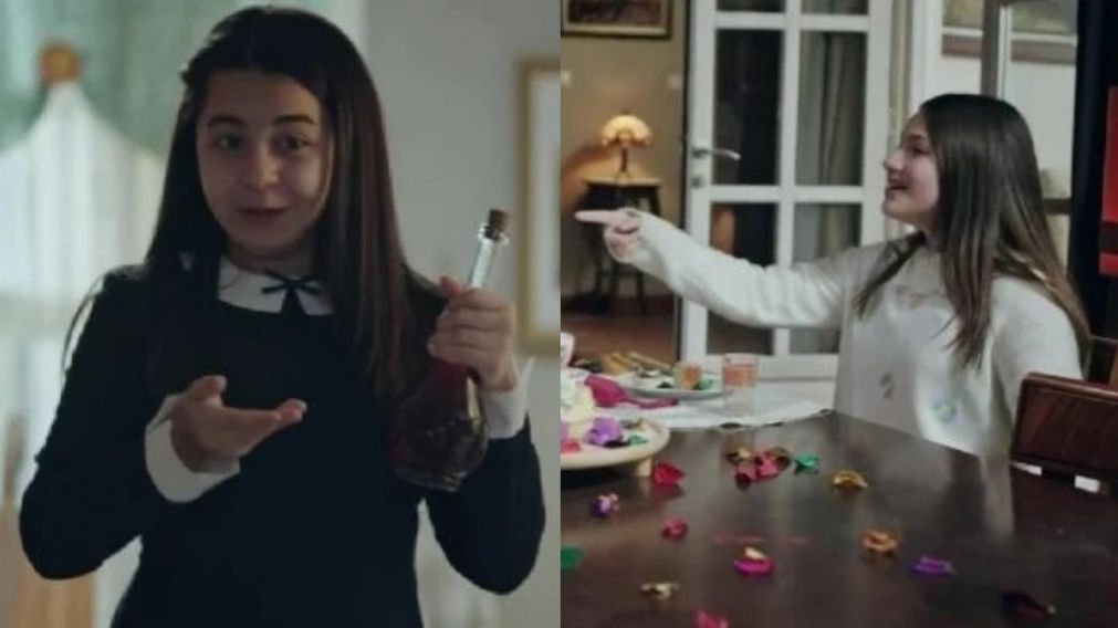 "Melissa", la novela turca de Telefe (Foto captura de Telefe).