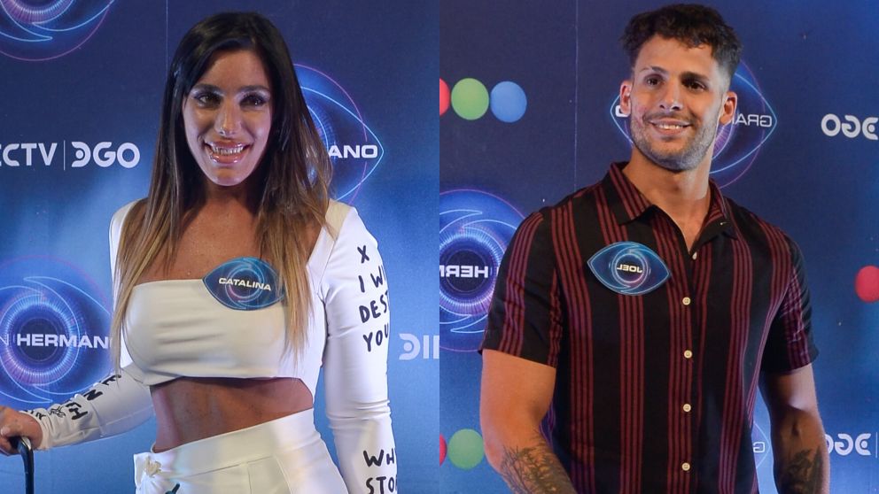 Cata y Joel de "Gran Hermano 2024", cada vez más cerca. (Foto: Fernando Pérez Re)