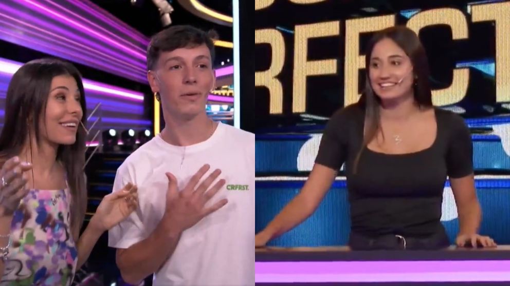 "Escape perfecto": un participante sac� unos premios muy particulares y sorprendi� con una declaraci�n de amor.