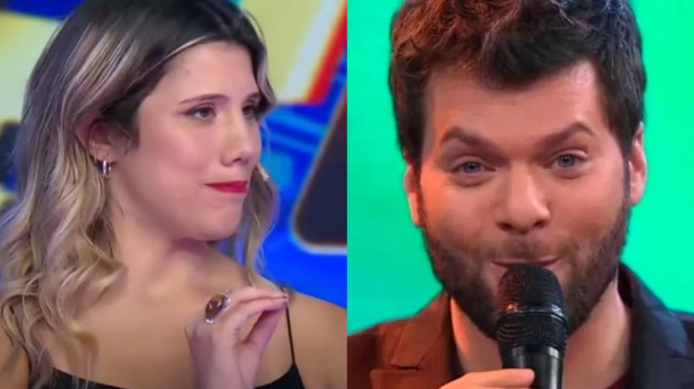 "Los 8 escalones": una participante interrumpió a Guido Kaczka por una emergencia. (El Trece)