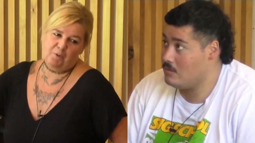 Virginia se le plant� a Manzana por su acercamiento con Paloma. (Captura DGO)