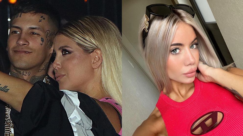 El escándalo por el nuevo acercamiento de L-Gante y Wanda Nara. (Foto web).