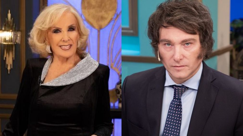 Mirtha Legrand, preocupada la pobreza y los despidos en el gobierno de Javier Milei. ((Foto: Chequeado e Instagram/ @lamesazarg).