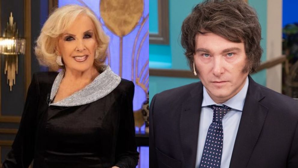 Mirtha Legrand, preocupada la pobreza y los despidos en el gobierno de Javier Milei. ((Foto: Chequeado e Instagram/ @lamesazarg).
