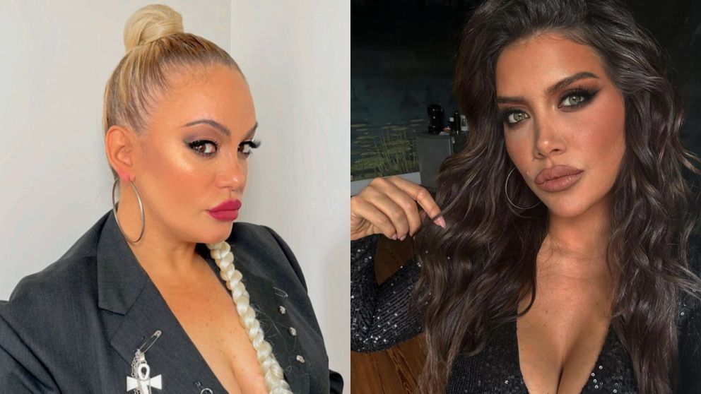 María Eugenia Ritó fulminó a Wanda Nara por su carrera como cantante. (Foto: Instagram/ @mariaeugeniarito y @wanda_nara).