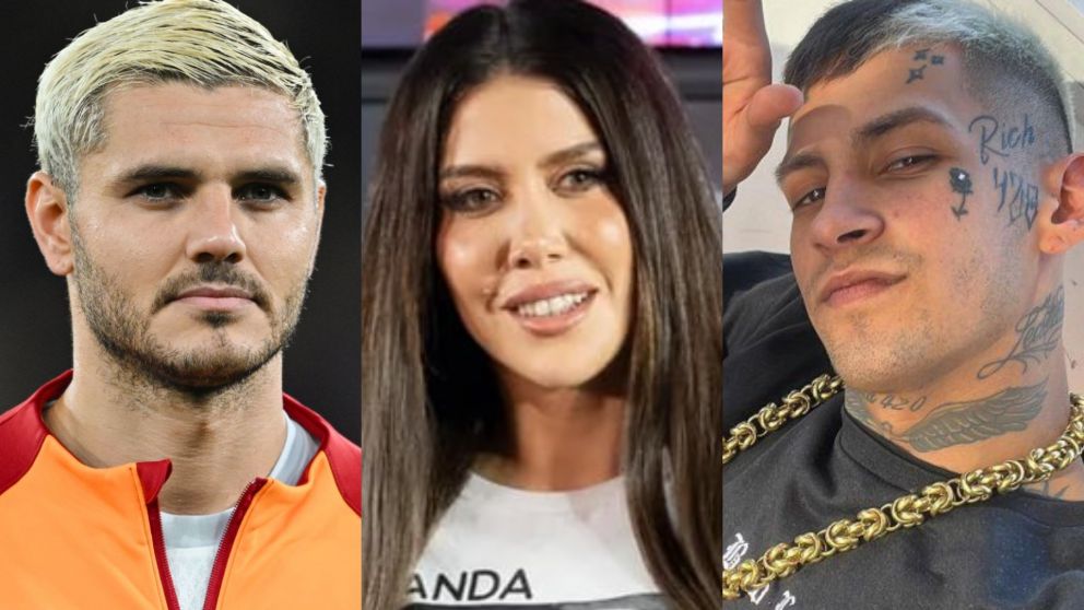 Trascendió una foto del incómodo encuentro entre Wanda Nara, Mauro Icardi y L-Gante.